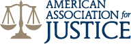 American Association for Justice logo