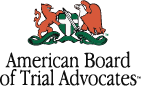 American Board of Trial Advocates logo